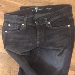 7 For All Man Kind Bell Bottom Jeans Sz 26